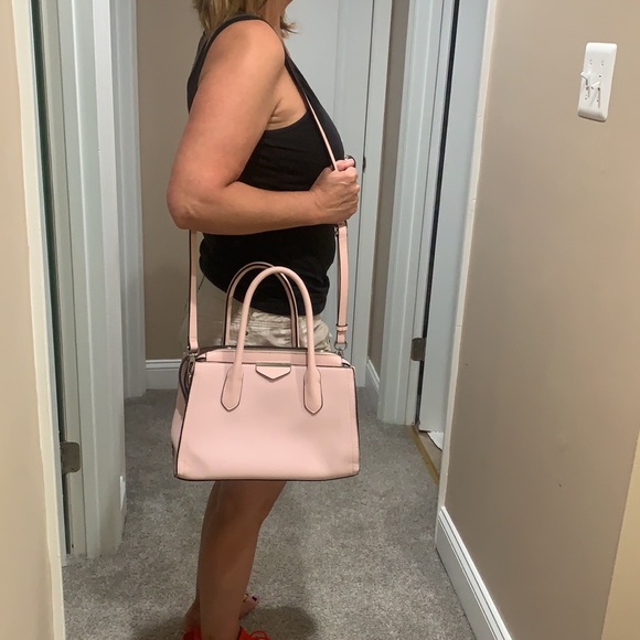 Ladies handbag, pink - Picture 3 of 4